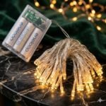 warm led fairy lights string battery operated - Image 2