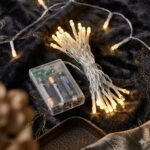 warm led fairy lights string battery operated - Image 2