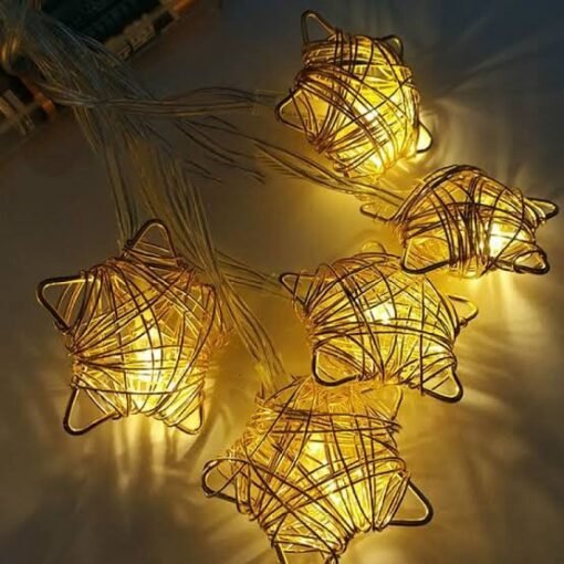 10 LED Metal Star String Lights Esentiments No 1 Home Improvement   241819949 4408724395873028 2909258535951533970 N 510x510 