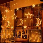 Ramadan Moon Star Curtain Lights - Image 2