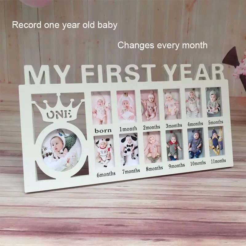 One year baby hot sale frame