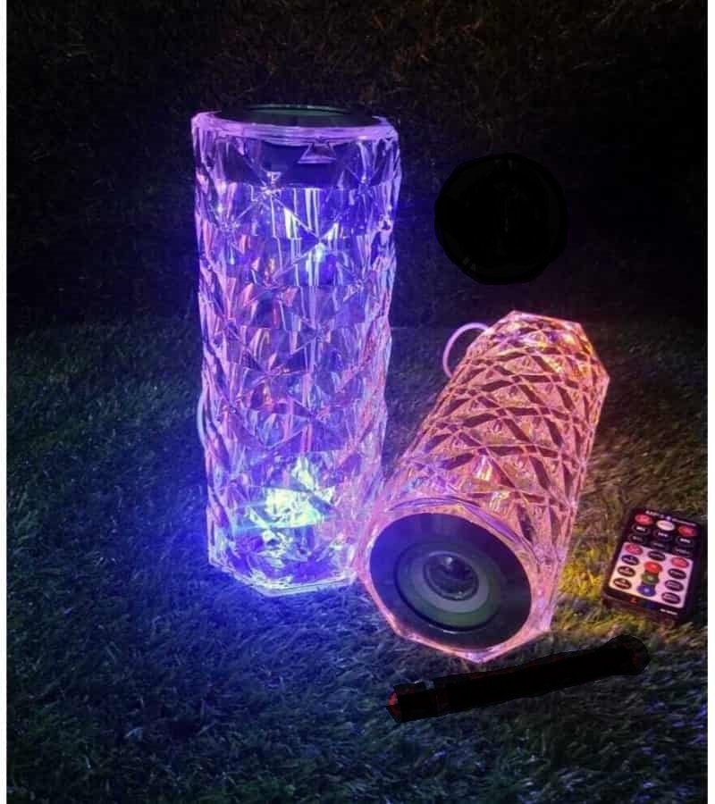 Led crystal 2024 table lamp