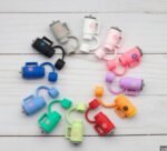 Pack of 4 Silicone Stanley Tumbler Straw Topper Cap