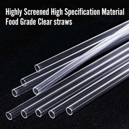 pack of 4 Straw Replacement for Stanley Cup Accessories, Reusable Straws