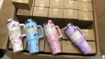 Stanley floral Printed Tumbler with straw lid 40oz