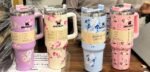 Stanley floral Printed Tumbler with straw lid 40oz - Image 2