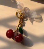 Trending Bag Cherry Charm Keychain Large size - Image 2