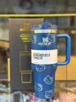 Hello Kitty 40 Oz Stanley Quencher Tumbler H2.0 Dupe - Image 5