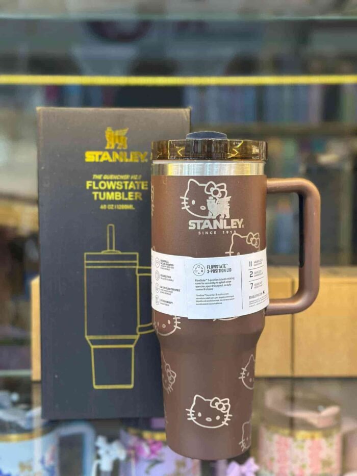 Hello Kitty 40 Oz Stanley Quencher Tumbler H2.0 Dupe - Image 4
