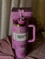 Explore the Stanley x Bow Printed Tumbler with bow topper printed box - Image 2