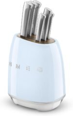 Smeg Stainless Steel Knife Block Set - Image 7