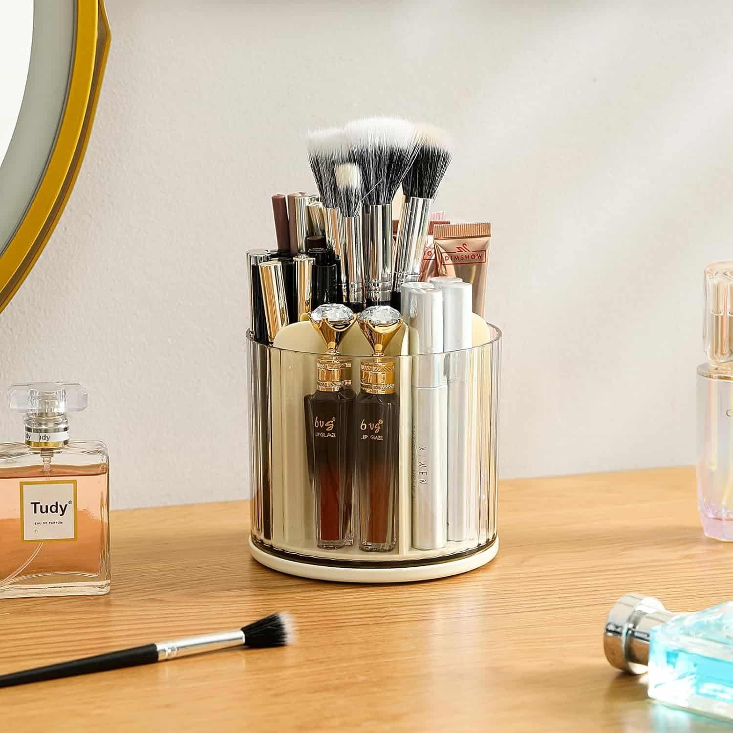 71gYJICm6SL._AC_SL1500_-min 360° Rotating Desk Organizer - 6 Slots Pen and Pencil Holder - Image 1