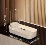 Rotating Makeup Organizer for Vanity Brush Holder - Image 3