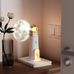 atmosphare Lighthouse Moon Projection Night Light with Remote - Image 3