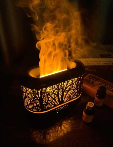 Flame Aroma Essential Oil Diffuser for Home, 200ML