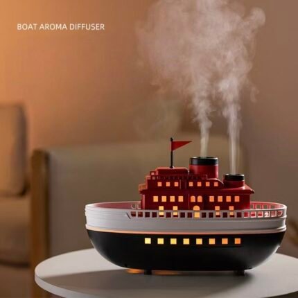 Ship – Shaped Aromatherapy Diffuser Humidifier 300ml