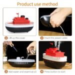 Ship – Shaped Aromatherapy Diffuser Humidifier 300ml - Image 4