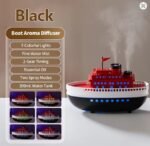Ship – Shaped Aromatherapy Diffuser Humidifier 300ml - Image 2