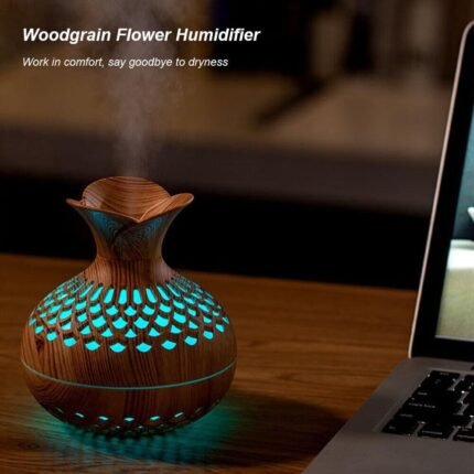 Wood Grain mini USB Essential Oil Diffuser