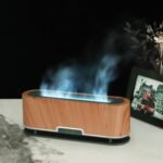 Light Woodgrain Quiet Flame Air Diffuser - Image 3