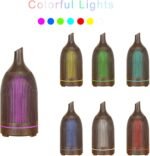 200Ml Wood Grain Essential Oil Diffuser - Image 3