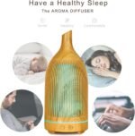 200Ml Wood Grain Essential Oil Diffuser - Image 2