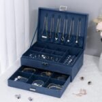 Velvet Jewellery Organisers 3 Layer - Image 3
