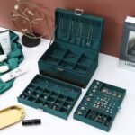 Velvet Jewellery Organisers 3 Layer - Image 4