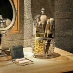 360 Rotating Make up Brushes Storage for Vanity