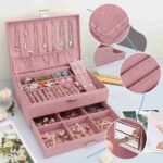 large velvet 3 layer jewellery organizer - Image 3