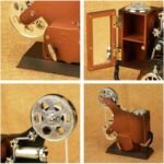 Vintage Movie Projector Music Box - Image 2