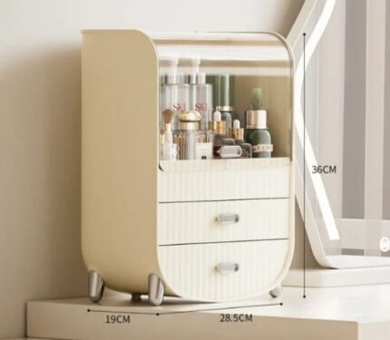Large vanity desktop counter top Makeup Organizer