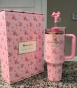 STANLEY X LOVESHACKFANCY QUENCHER IBIZA SUNSET 40Oz with Gift box