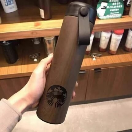 Starbucks 304 Stainless Steel Insulated Travel Mug with Carrying Rope