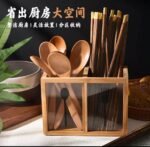 bamboo wooden Cutlery Chopstick Holder - Image 5