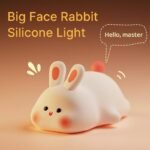 Squishy Bunny Night Light lamp chargeable - Image 4