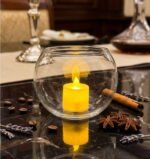 Glass Globe Tea Light Candles Holder - Image 2