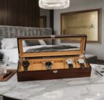Luxury Wooden Watch Organizer – Premium Walnut Finish - Image 6