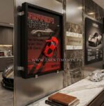 Premium Sport Cars die-cast Model Box Wall Art – Luxury Automotive Decor