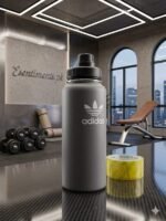 Adidas-Inspired 1000ml Vacuum Insulated Sports Bottle – Fuel Your Performance - Image 3