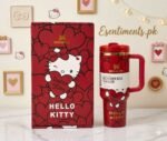 Hello Kitty x Stanley Sweet Hearts 40oz Quencher H2.0 Tumbler – Limited Edition Gift Box Set - Image 2