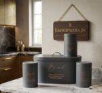 Royal Homeware 4pc Breadbin & Canister Set - Image 3