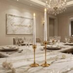 Premium Twisted LED Taper Candles – Realistic Flickering Flameless Spiral Candles (Pack of 6) - Image 3