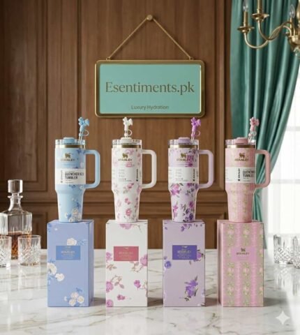 Stanley x LoveShackFancy 40oz Tumbler with printed box