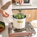 Premium 3L Deep Frying Pot with Stainless Steel Basket & Glass Lid – Multifunctional Non-Stick Cookware - Image 5