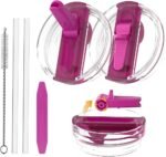 Replacement Lid for Stanley 40oz/30oz Tumbler – Leak-Proof Flip Straw Lid - Image 7