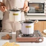 Premium 3L Deep Frying Pot with Stainless Steel Basket & Glass Lid – Multifunctional Non-Stick Cookware - Image 4