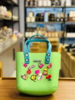 Crocs Medium Beach Bag | Lightweight Waterproof EVA Tote for Travel, - Image 4
