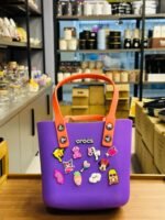 Crocs Medium Beach Bag | Lightweight Waterproof EVA Tote for Travel, - Image 7