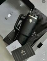 Stanley x Jennie Limited Edition Quencher H2.0 FlowState™ Tumbler – 40oz Midnight Black - Image 2